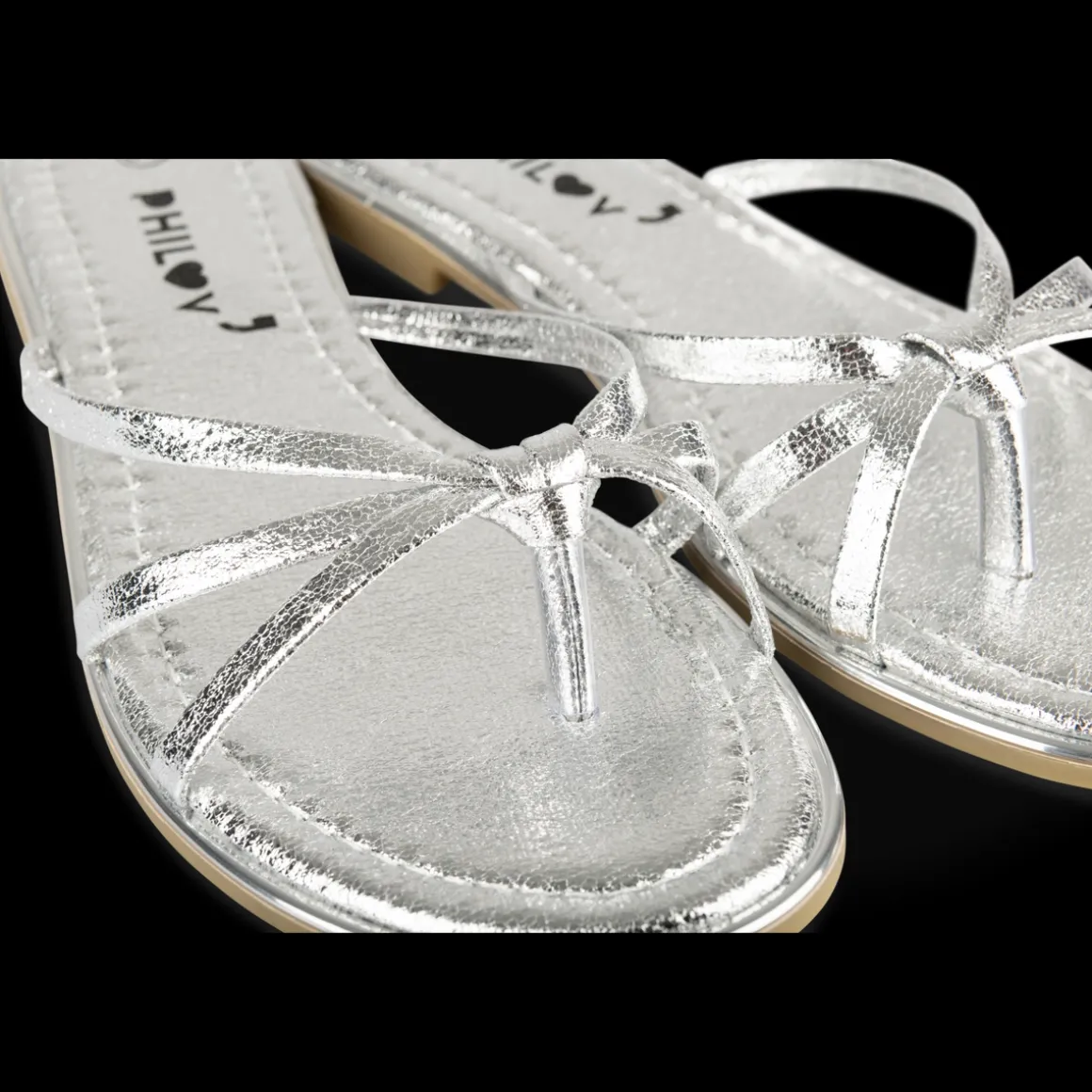Slippers ZILVER