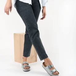 Slippers ZILVER