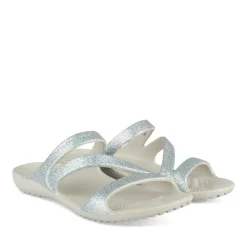 Slippers ZILVER CROCS Kadee II Glitter