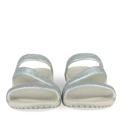 Slippers ZILVER CROCS Kadee II Glitter