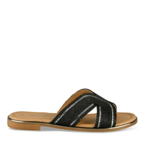 Slippers ZWART