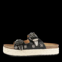 Slippers ZWART