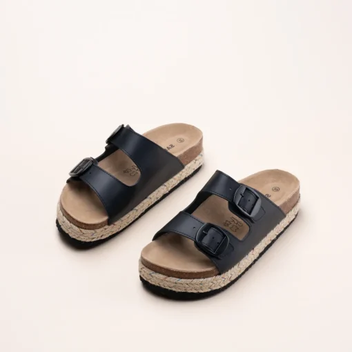 Slippers ZWART