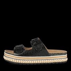 Slippers ZWART