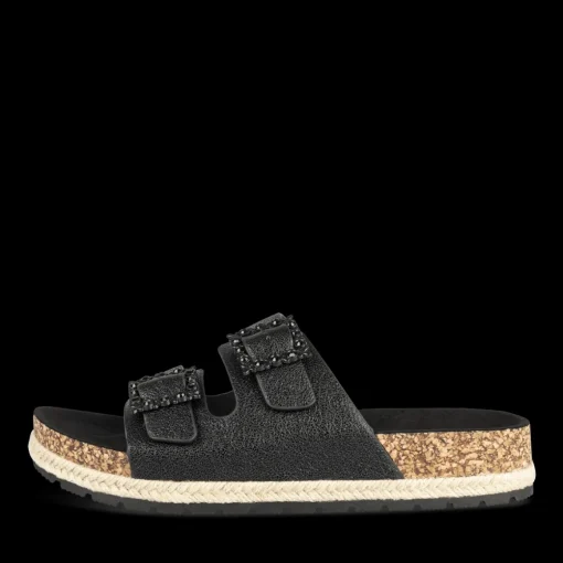 Slippers ZWART