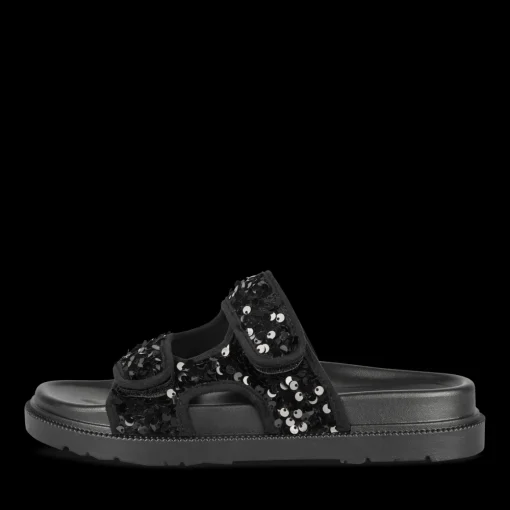 Slippers ZWART