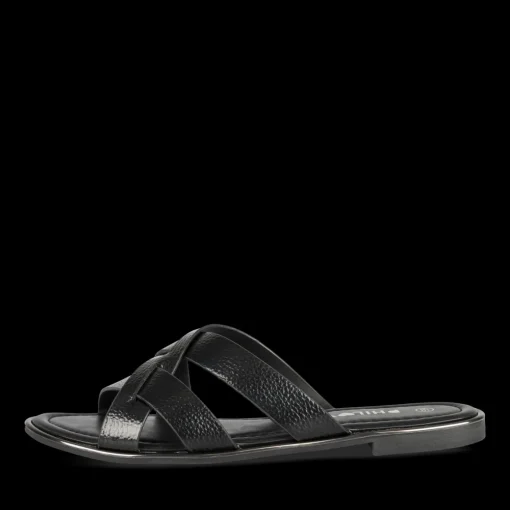 Slippers ZWART
