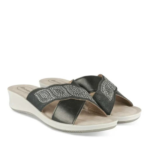 Slippers ZWART