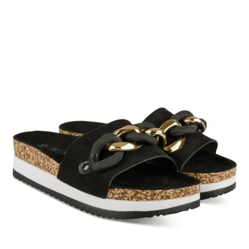 Slippers ZWART