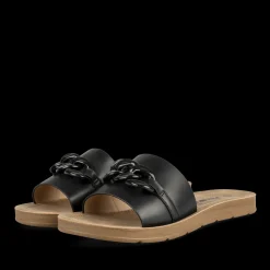 Slippers ZWART