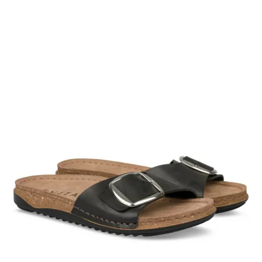 Slippers ZWART