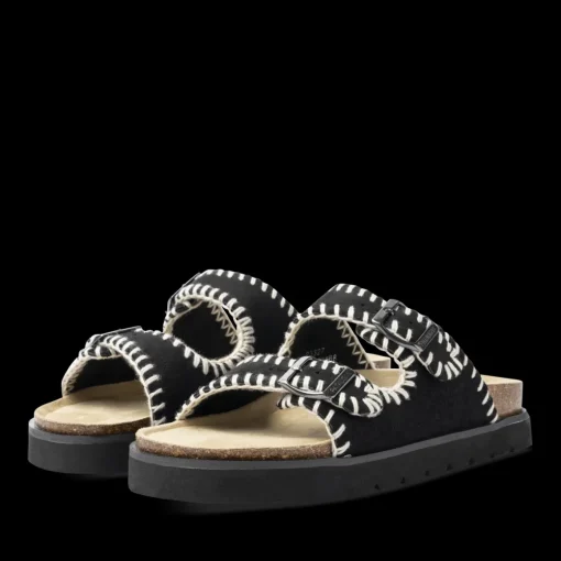 Slippers ZWART