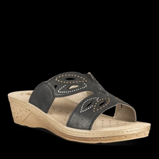 Slippers ZWART