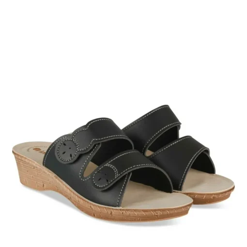 Slippers ZWART