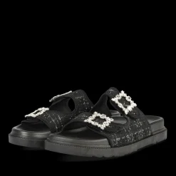 Slippers ZWART