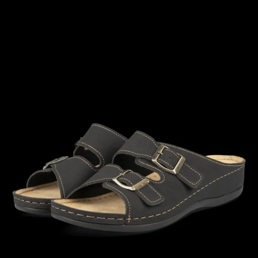 Slippers ZWART