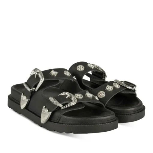 Slippers ZWART