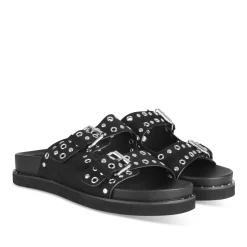 Slippers ZWART