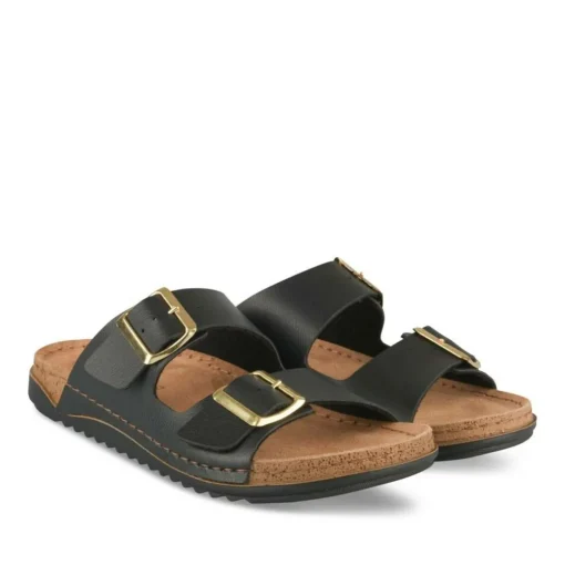 Slippers ZWART