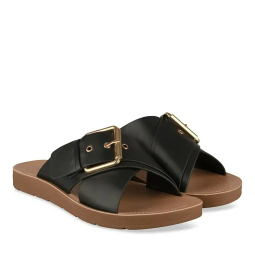 Slippers ZWART