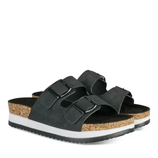Slippers ZWART