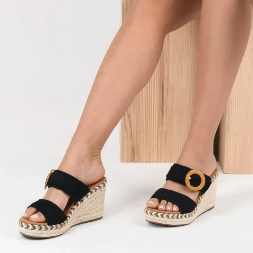 Slippers ZWART