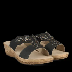 Slippers ZWART