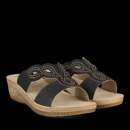 Slippers ZWART