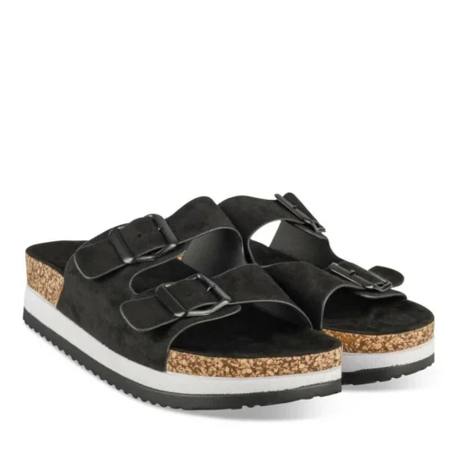 Slippers ZWART