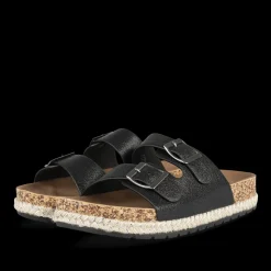 Slippers ZWART