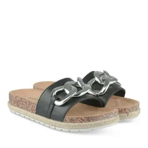 Slippers ZWART