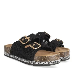 Slippers ZWART