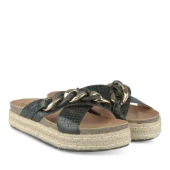 Slippers ZWART