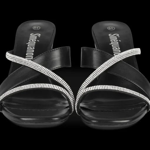 Slippers ZWART