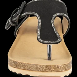 Slippers ZWART
