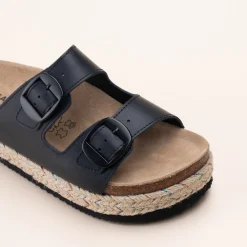 Slippers ZWART