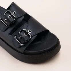 Slippers ZWART