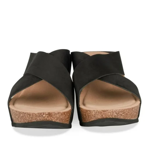 Slippers ZWART