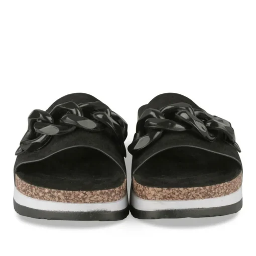 Slippers ZWART