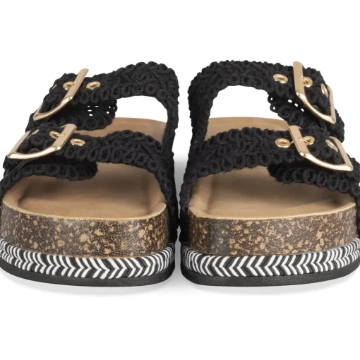 Slippers ZWART