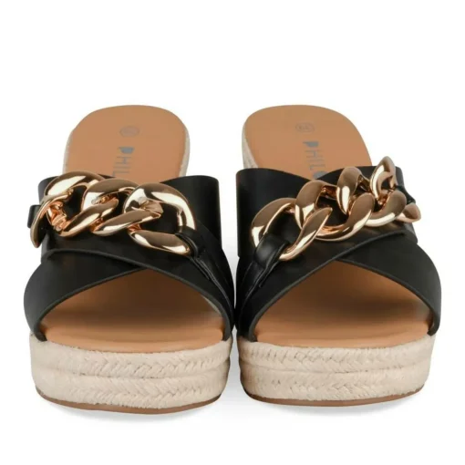 Slippers ZWART