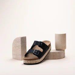 Slippers ZWART
