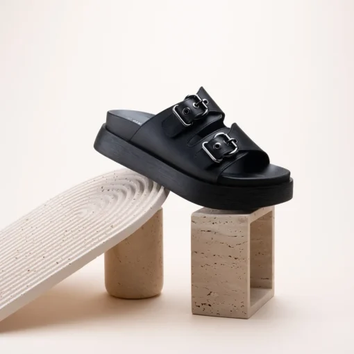 Slippers ZWART