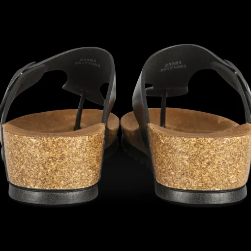 Slippers ZWART