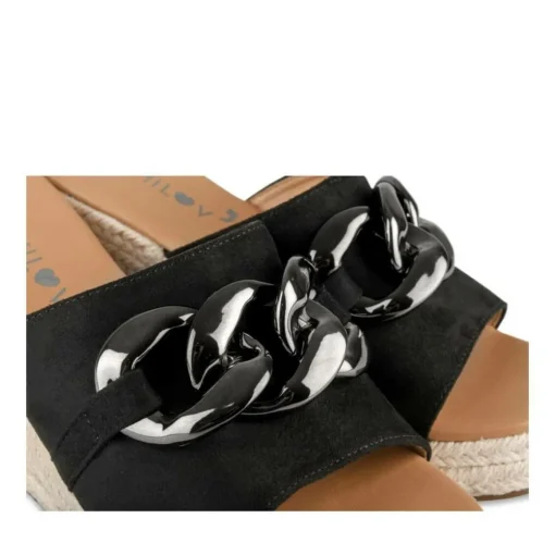 Slippers ZWART