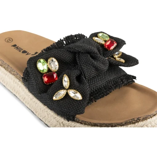 Slippers ZWART