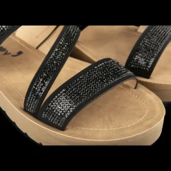 Slippers ZWART