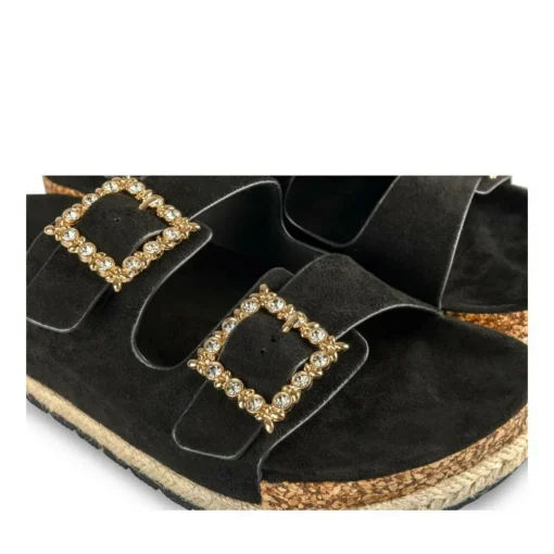Slippers ZWART