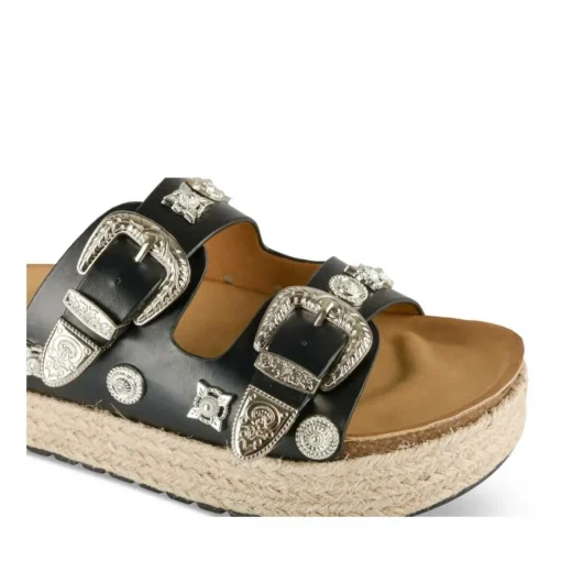 Slippers ZWART