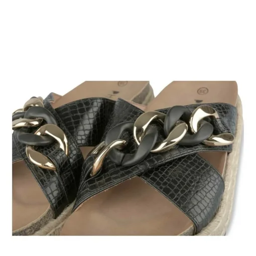 Slippers ZWART